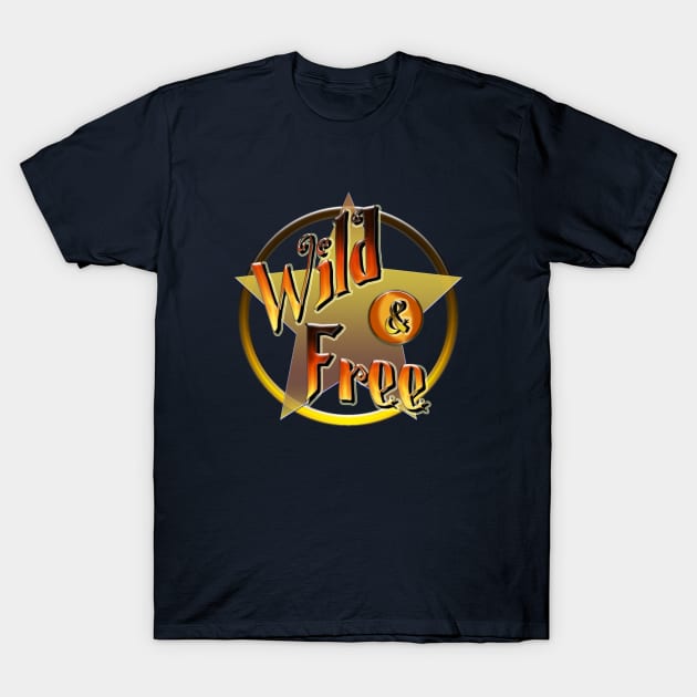 Wild & free T-Shirt by Sinmara